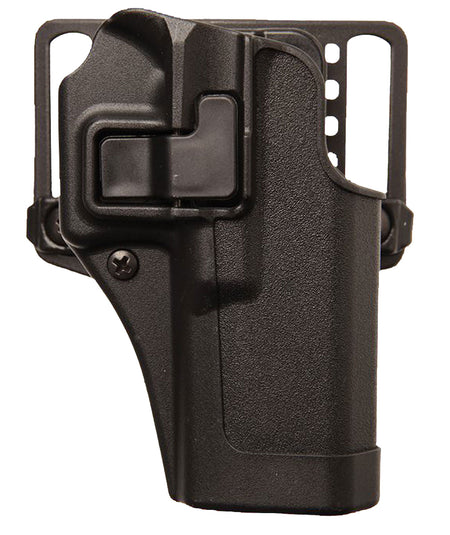 Blackhawk Serpa CQC Size 63 Black Polymer OWB Holster Belt Loop/Paddle Compatible with S&W M&P Shield 9/40 Right Hand