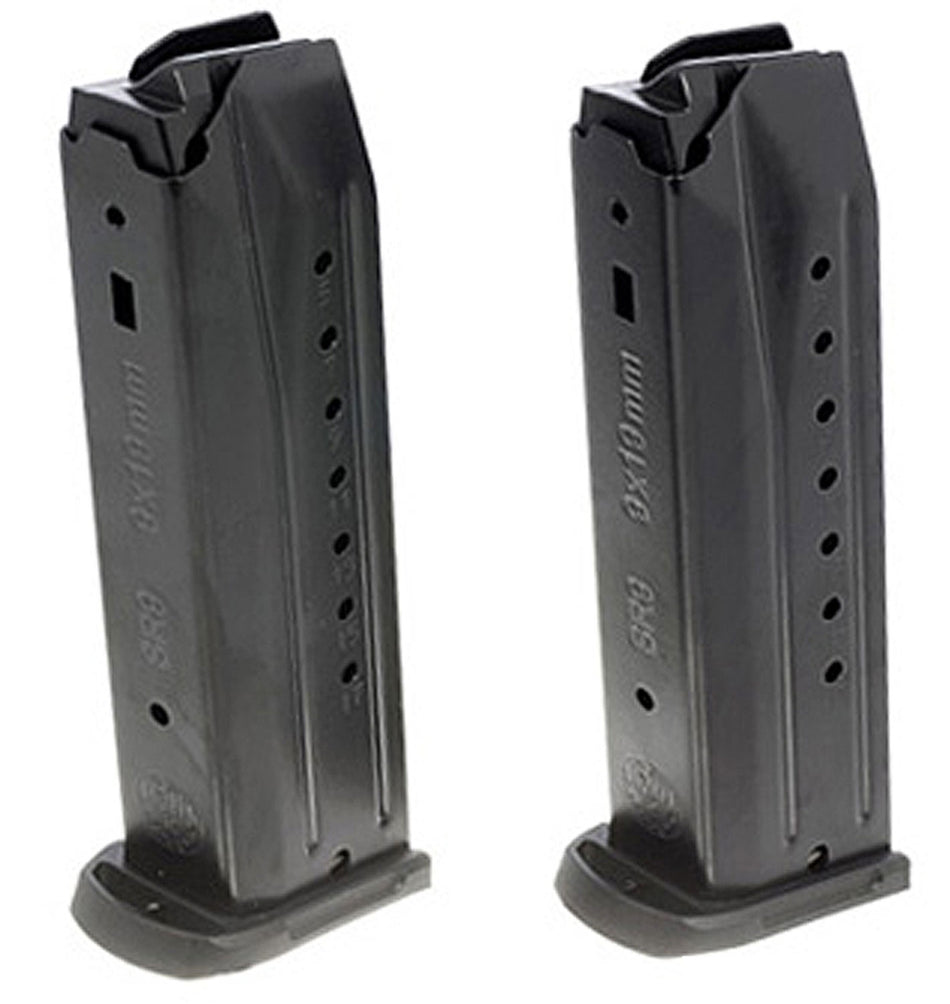 Ruger 90449 SR/SRc/9E 17-Round 9mm Blued Magazine 2-Pack