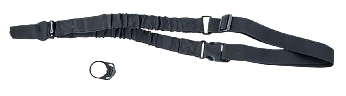 Caldwell Single Point Tactical Bungee Sling Black Adjustable AR Platform Steel Carabiner