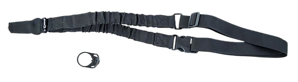 Caldwell Single Point Tactical Bungee Sling Black Adjustable AR Platform Steel Carabiner