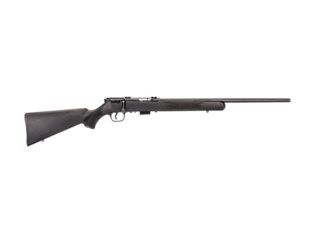 Savage Arms 96709 93R17 F Full Size 17 HMR 5+1 21" Matte Black Button Rifled Barrel, Matte Black Drilled & Tapped Carbon Steel Receiver, Matte Black Fixed Synthetic Stock, Right Hand