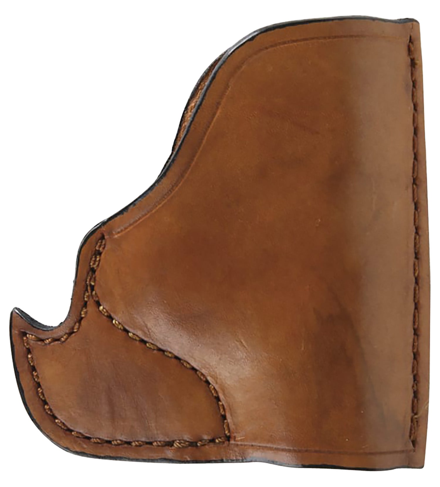 Bulldog MLTIP Molded Tan Leather Inside-the-Pocket Holster for .22/.25/.380 Micro Semi-Automatic Pistols Ambidextrous