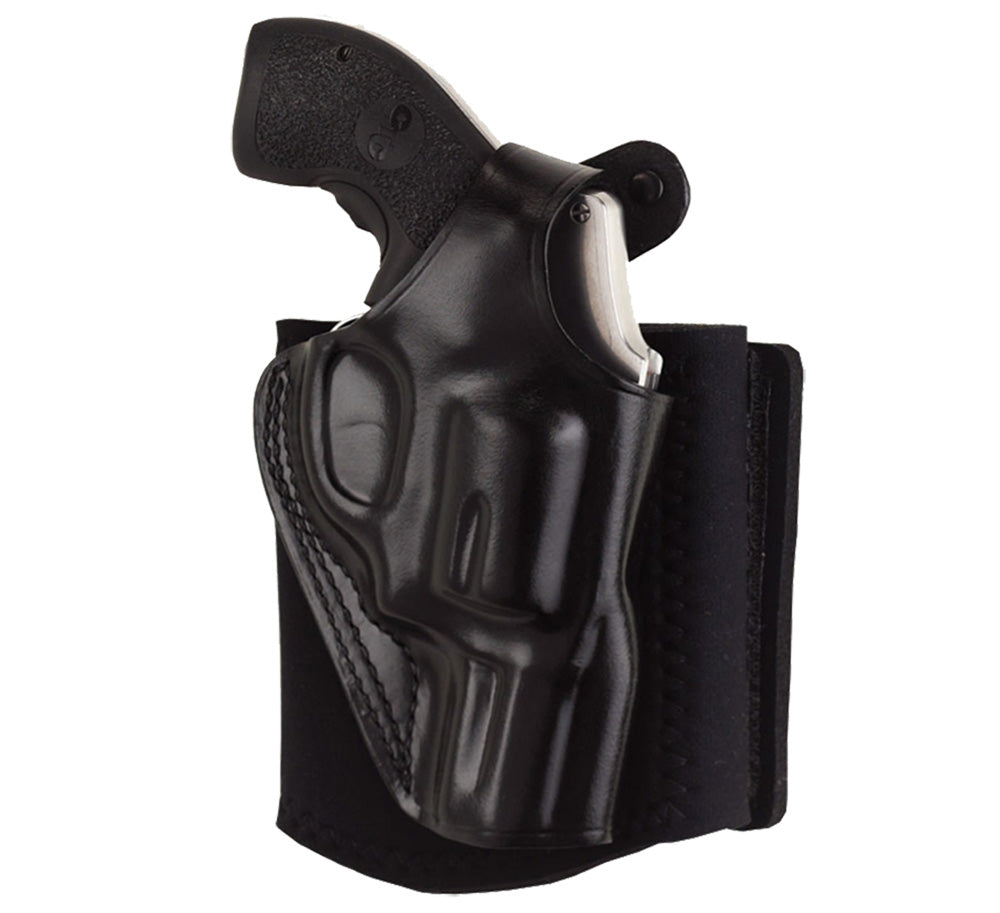 Galco AG600B Ankle Glove Holster for Sig P365/P365 SAS/Glock 42, Ankles up to 13", Right Hand