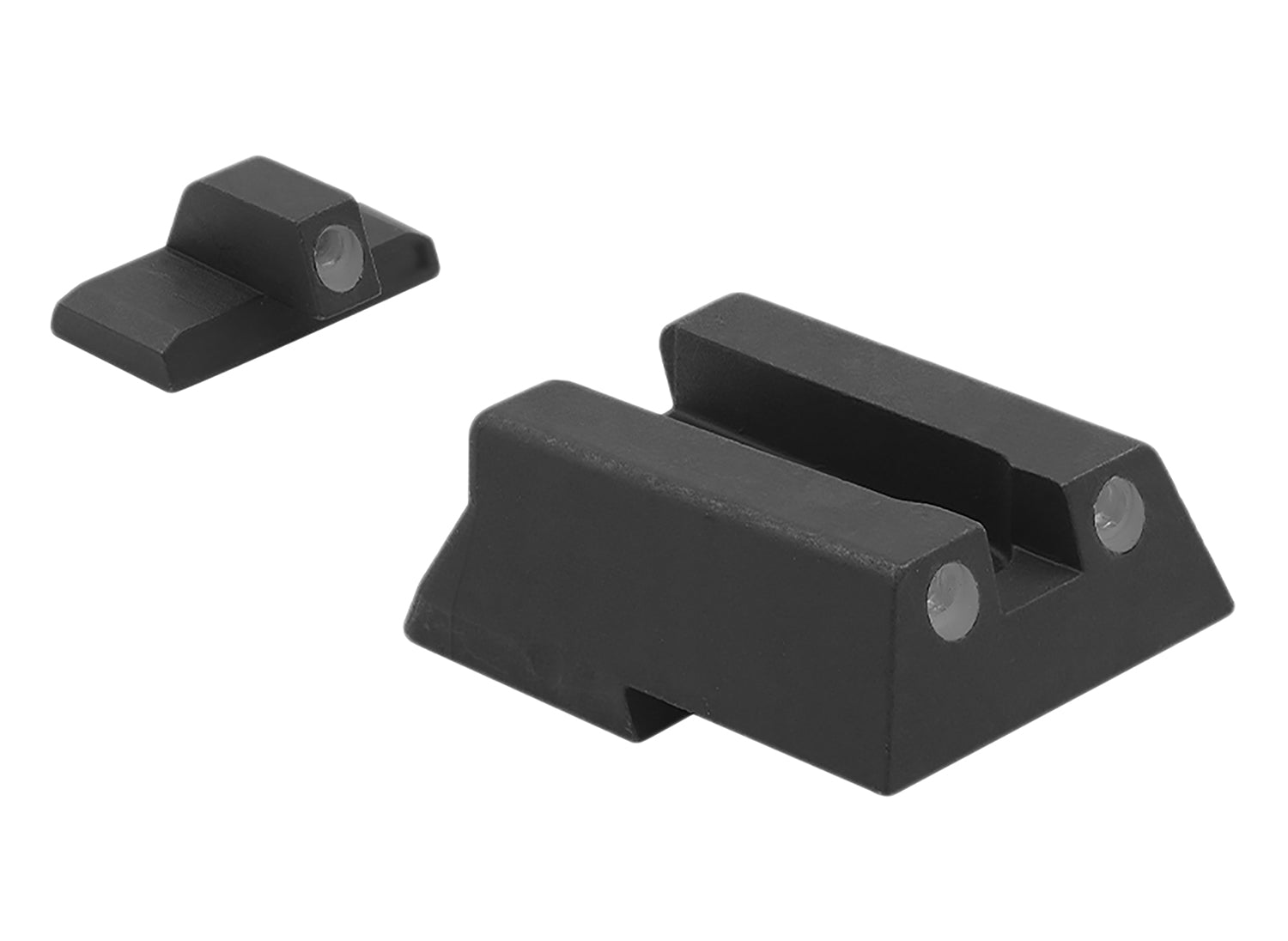 Meprolight Tru-Dot Fixed Night Sight Green Tritium Front Orange Rear H&K VP9 HK45 HK45C P30 SFP9