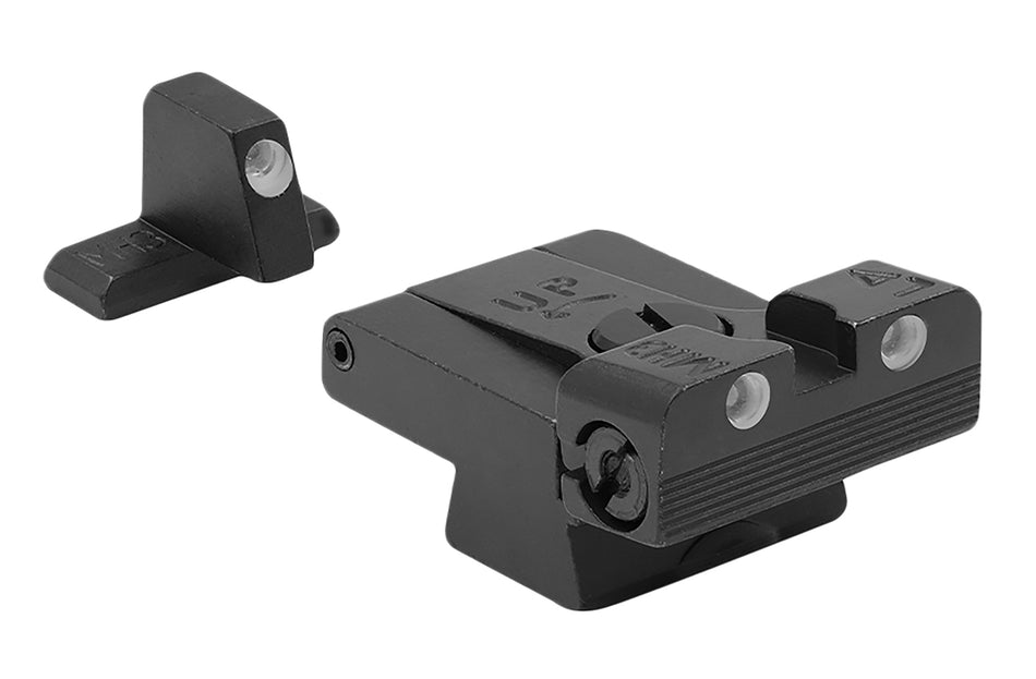 Meprolight Tru-Dot Adjustable Night Sight Green Tritium Black Frame HK USP Full Size Compact Expert Post Mount