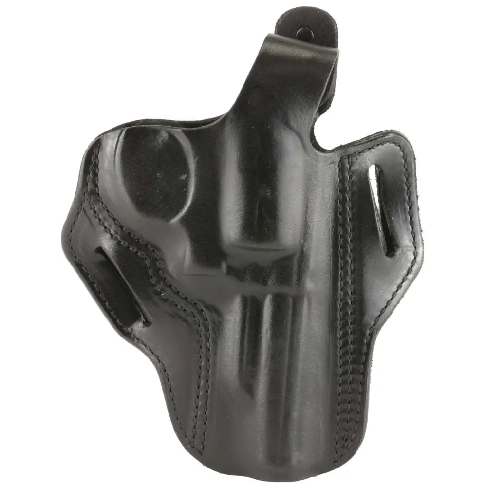 DeSantis Thumb Break Scabbard S&W K Frame 4-Inch Black Leather Right Hand Holster
