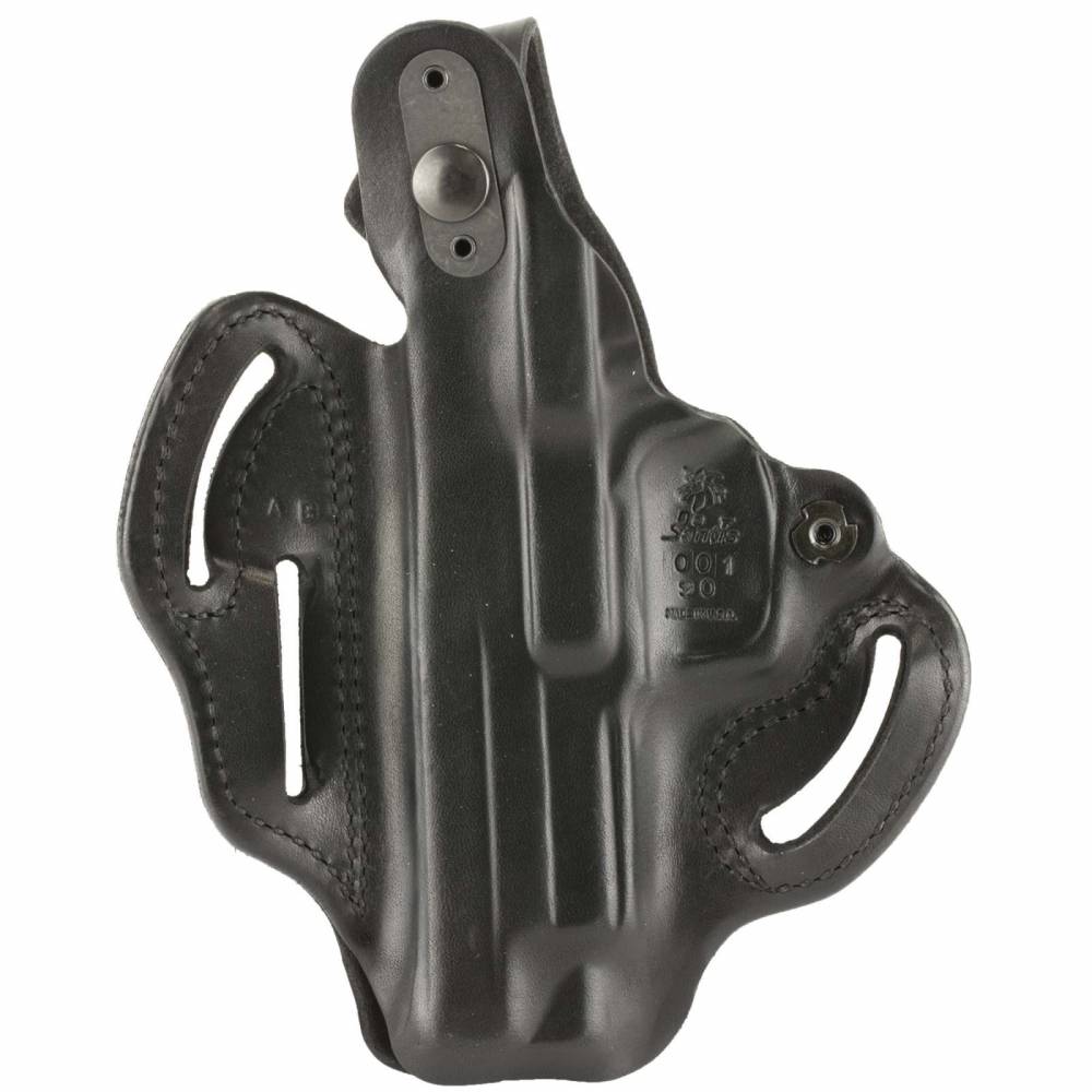 DeSantis Thumb Break Scabbard Right-Hand Black Leather Holster for SIG P226R/P220R