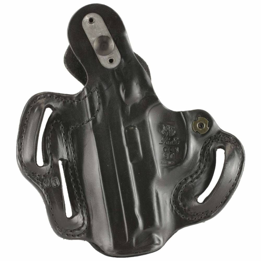 DeSantis Thumb Break Scabbard Right-Hand Black Leather Holster for SIG P229