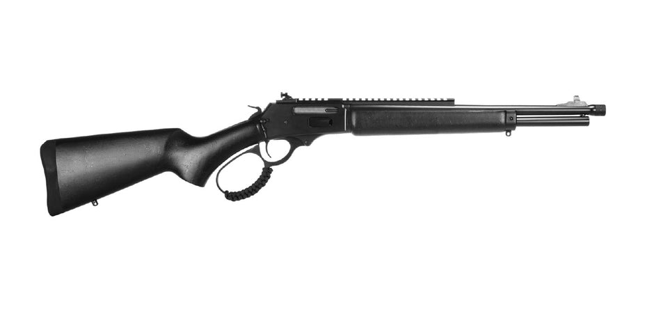 Rossi 954570161TB R95 Triple Black 45-70 Gov 5+1 16.50" Black Oxide Steel Barrel Picatinny Rail Fixed Wood Stock