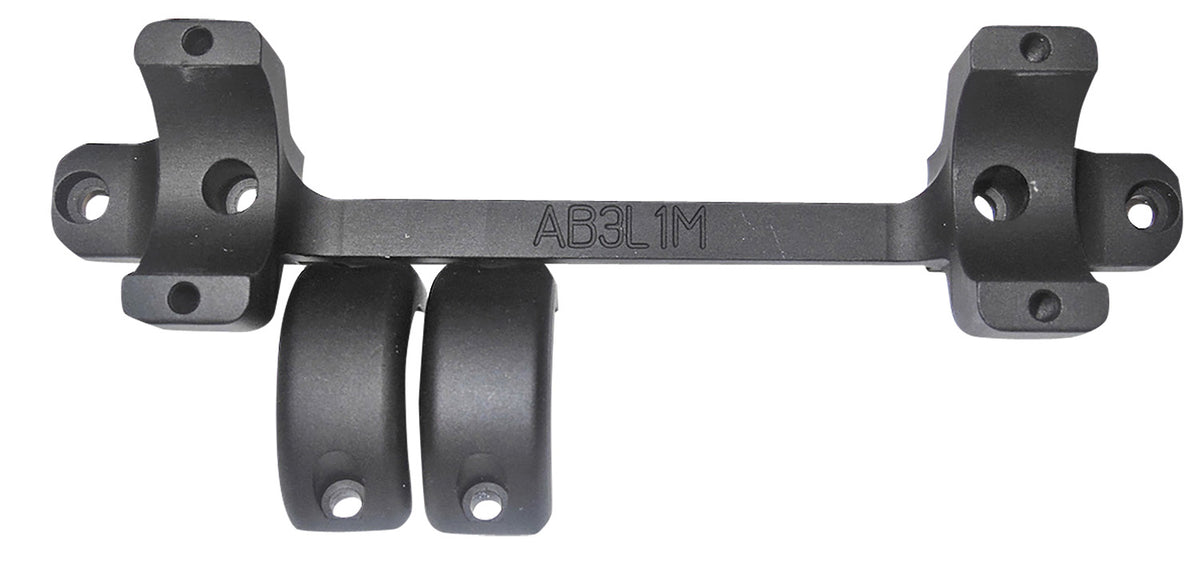 DNZ AB3L1M Game Reaper Browning Billet Aluminum Scope Mount/Ring Combo 1 Inch Black