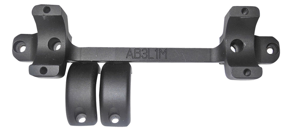 DNZ AB3L1M Game Reaper Browning Billet Aluminum Scope Mount/Ring Combo 1 Inch Black