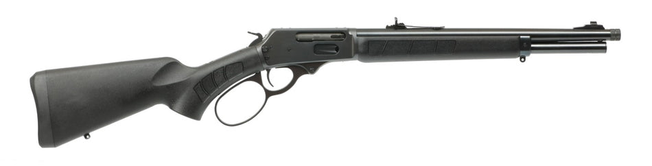 Rossi 954570161PLY R95 Trapper 45-70 Gov 5+1 16.50" Black Oxide Threaded Barrel, Black Oxide Picatinny Rail Alloy Steel Receiver, Fixed Black Polymer Stock