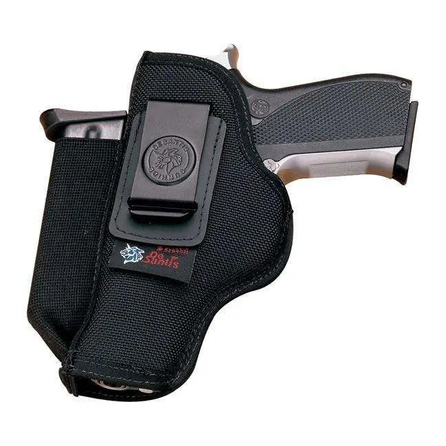 DeSantis Pro Stealth Ambi Holster Glock 26/27 w/ Crimson Trace LG-437 Shield 9/40 LG-489
