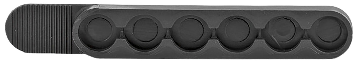 DeSantis T11BAZZZ0 Swift Strip 6rd Revolver Speed Loader Strip 38/357 J Frame Black Polymer