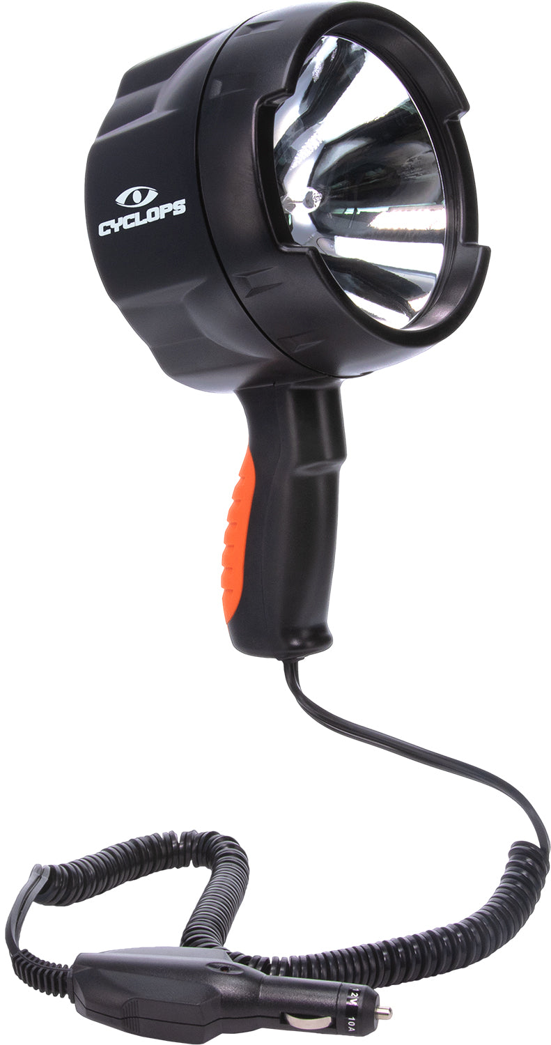 Cyclops Spotlight CYCHS140012V 12V Direct 1400 Lumens White Halogen Black 450 Meters