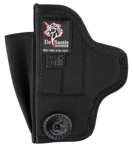 DeSantis Tuck-This II IWB Black Ballistic Nylon Tuckable Belt Clip Holster Glock 26/27 Ambidextrous