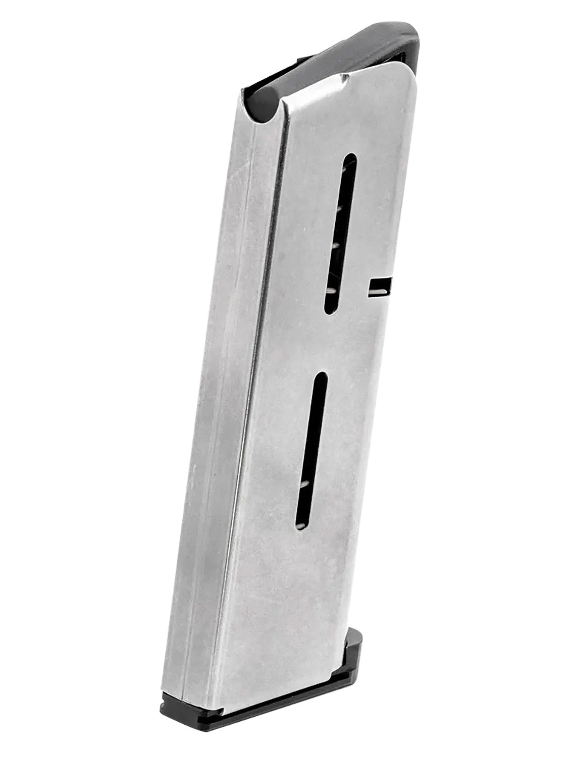 Wilson Combat 47OXCHV Stainless 6rd .45 ACP+P 1911 Officer Replacement Magazine with Lo-Profile Steel Floor Plate