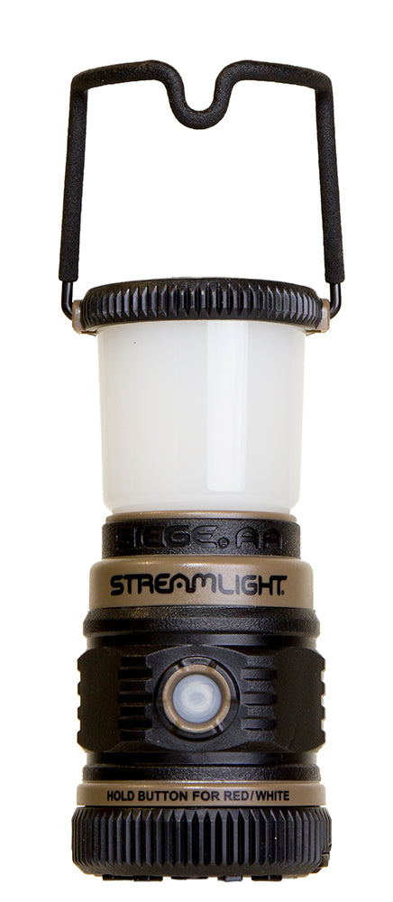 Streamlight Siege Lantern 44941 Coyote 200 Lumens White/Red LED SOS Mode Camping