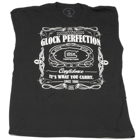 Glock OEM Flourish Men Black Tee Small