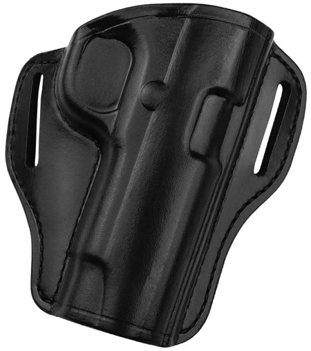 Bianchi 57 Remedy Leather OWB Belt Slide Holster Size 10 Black Compatible with Colt 1911/Springfield 1911 Right Hand