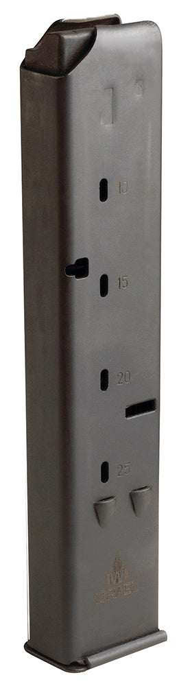 IWI US UPM925 UZI Detachable 25rd 9mm Luger Black Magazine for Pro/Carbine/Mini/Micro