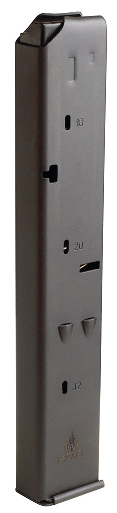 IWI US UPM932 UZI Detachable 32rd 9mm Luger Black Magazine for Pro/Carbine/Mini/Micro
