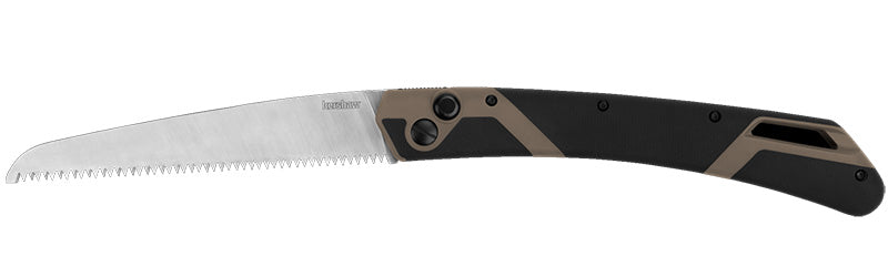 Kershaw Taskmaster 2 Folding Saw Nickel Plated Compact Grip
