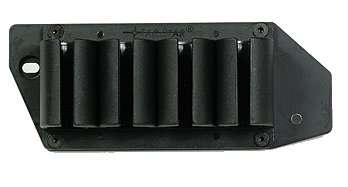 TacStar 4-Round SideSaddle 12 Gauge for Benelli Nova Black Polymer Aluminum Mount