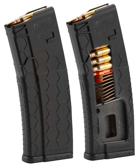 Hexmag HX1530ARBLK AR-15 Series 2 15 Round Multi-Caliber Magazine Black