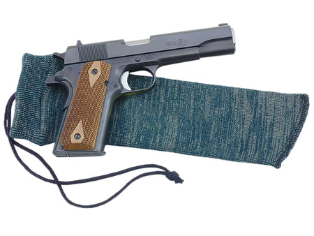 Remington Handgun Gun Sack 12" Green Silicone-Treated Polyester