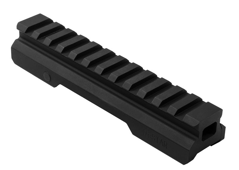NcSTAR AR15 3/4 Inch Picatinny Rail Riser Gen 2 Long Black Optic Mount