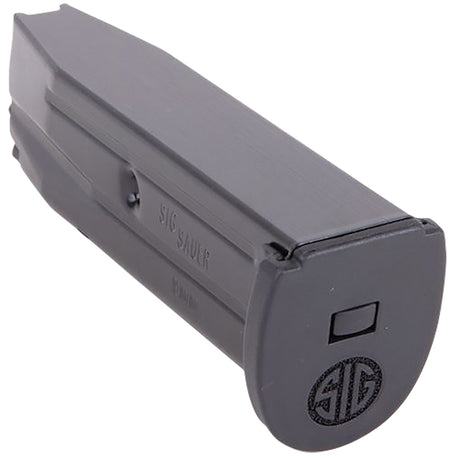Sig Sauer MAGMODF910 9mm Luger 10-Round Magazine for P320/P250 Blued Steel