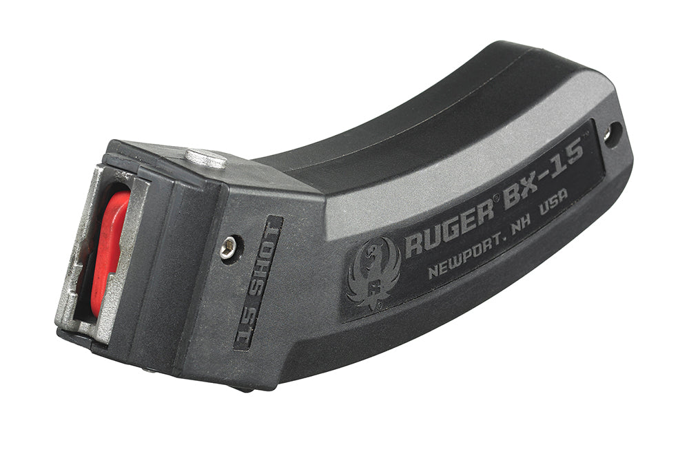 Ruger 90463 BX-15 15-Round .22LR Black Rifle Magazine for Ruger 10/22 & Charger