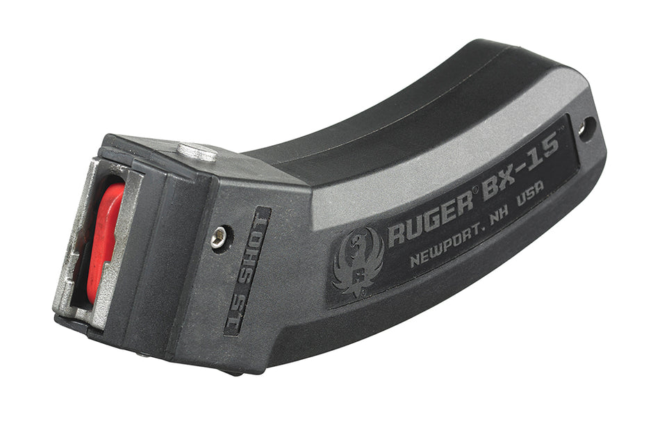 Ruger 90463 BX-15 15-Round .22LR Black Rifle Magazine for Ruger 10/22 & Charger