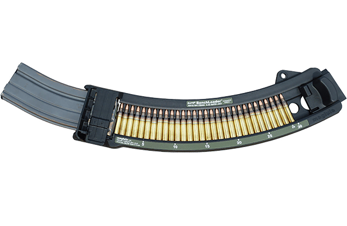 Maglula BL71B Range BenchLoader 5.56x45mm NATO / 223 Rem AR-15 M4 Heavy-Duty Black Polymer