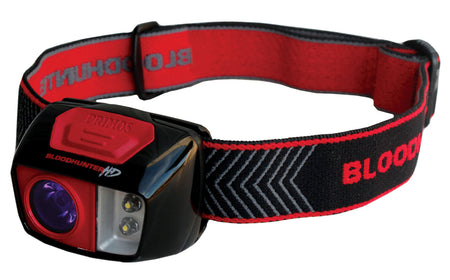 Primos Bloodhunter HD 200 Lumen Headlamp Black/Red Blood Trailing Filter Technology