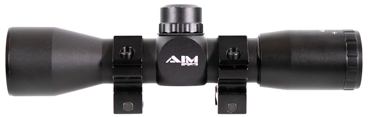 Aim Sports JTM432B 4x32mm Mil-Dot Tactical Compact Riflescope Black Anodized Finish