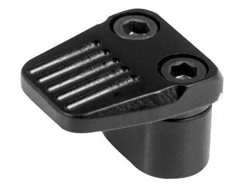 Mission First Tactical AR15 Enhanced Mag Release E-VOLV 6061 Aluminum Matte Black