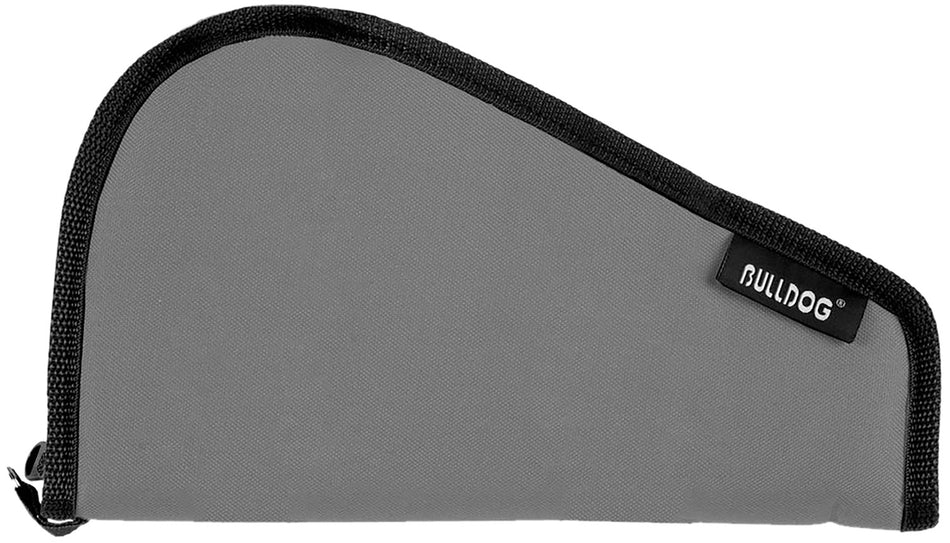 Bulldog BD611 Medium Pistol Rug Handgun Case Black/Gray Water-Resistant Nylon