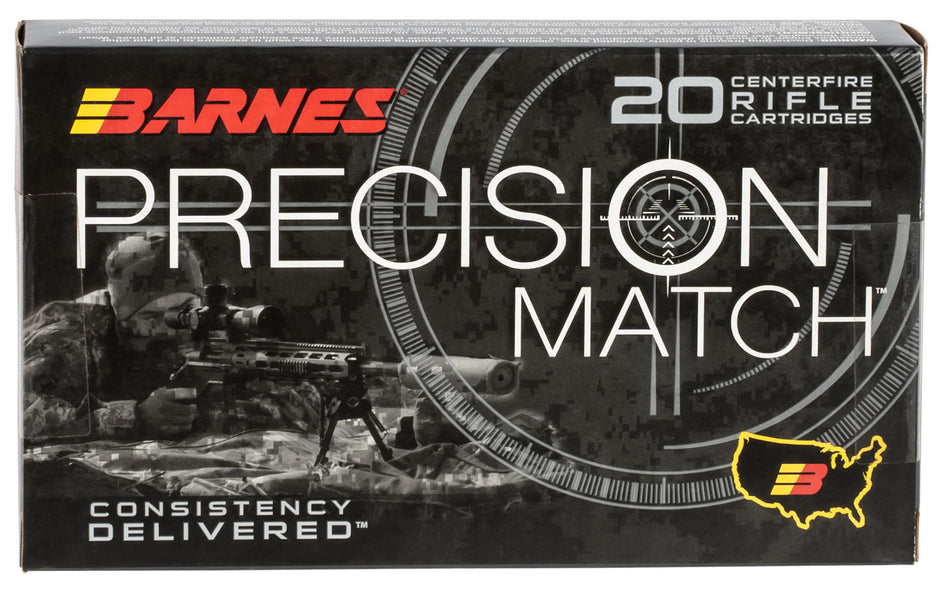 Barnes Precision Match Open Tip Match Boat Tail 220 Grain .300 Winchester Mag 2775 fps