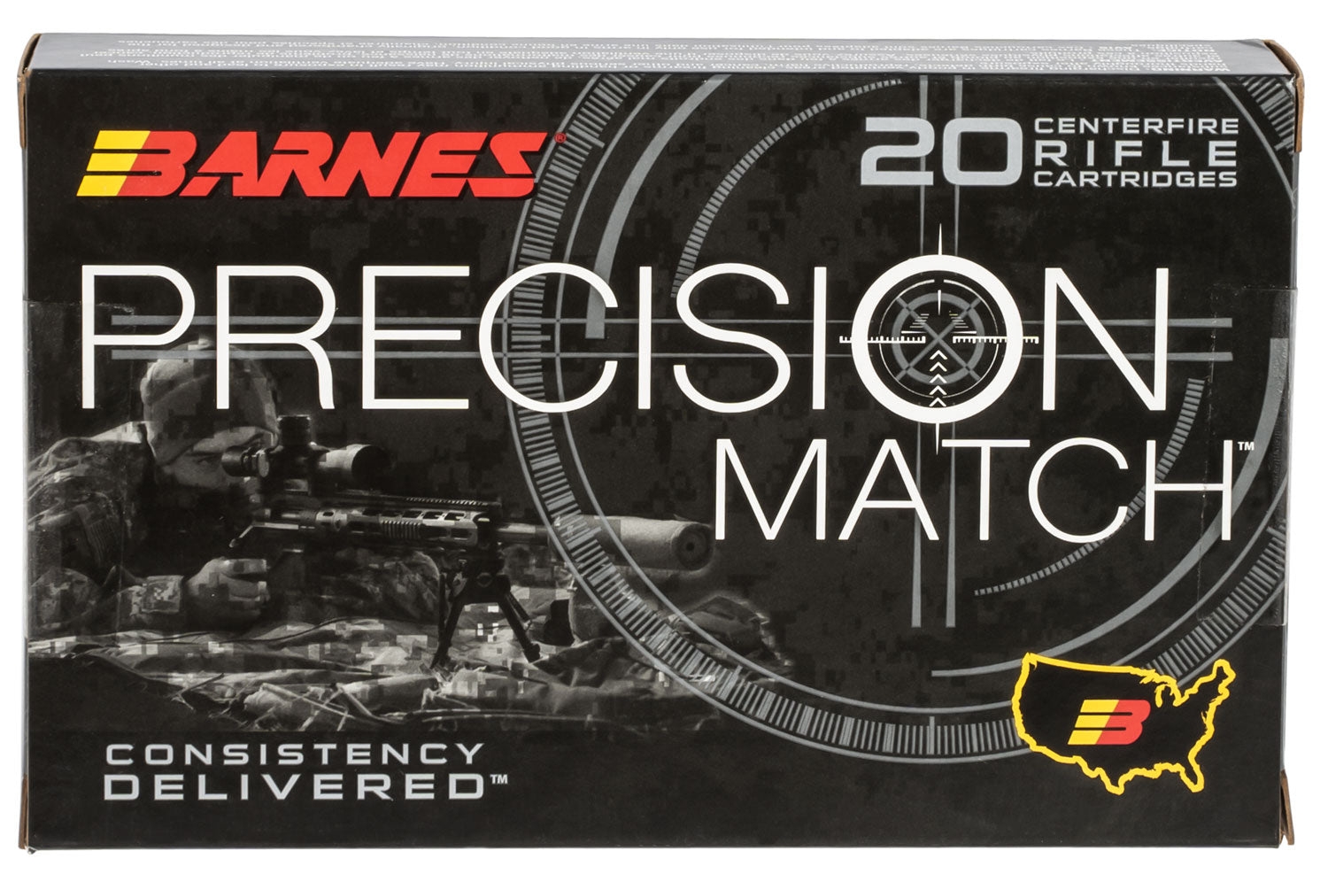 Barnes Precision Match Open Tip Match Boat Tail 300 Grain .338 Lapua Magnum 2600 fps