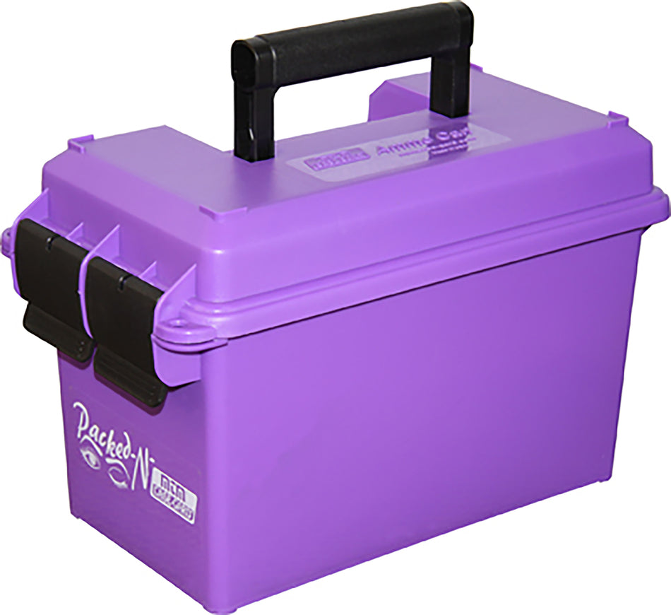 MTM Case-Gard 50 Cal Purple Polypropylene Rifle Ammo Can with Dual Latch
