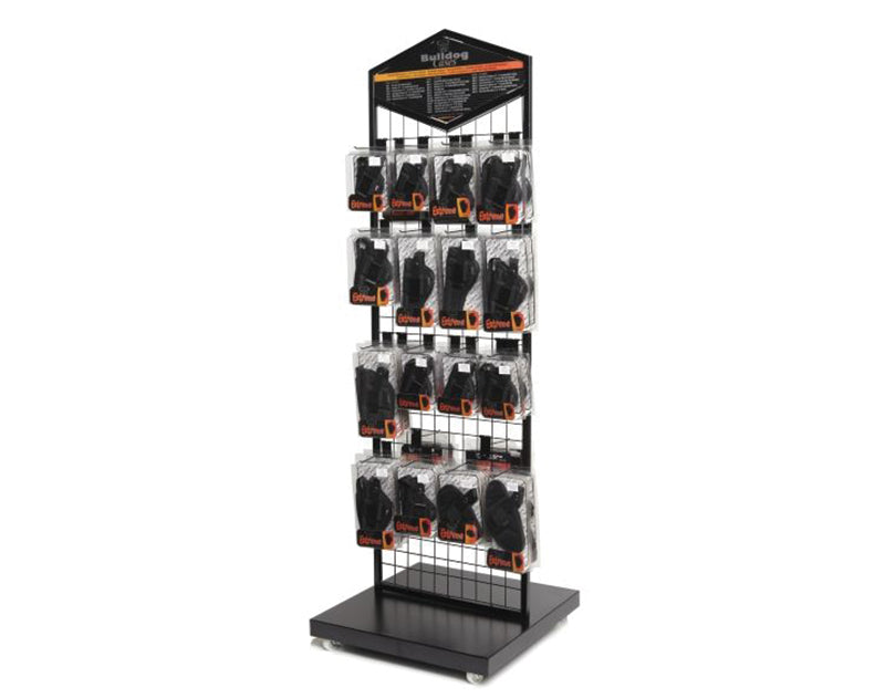 Bulldog BD-058R Extreme Duty Holster Display, 58-Piece (Drop Ship)
