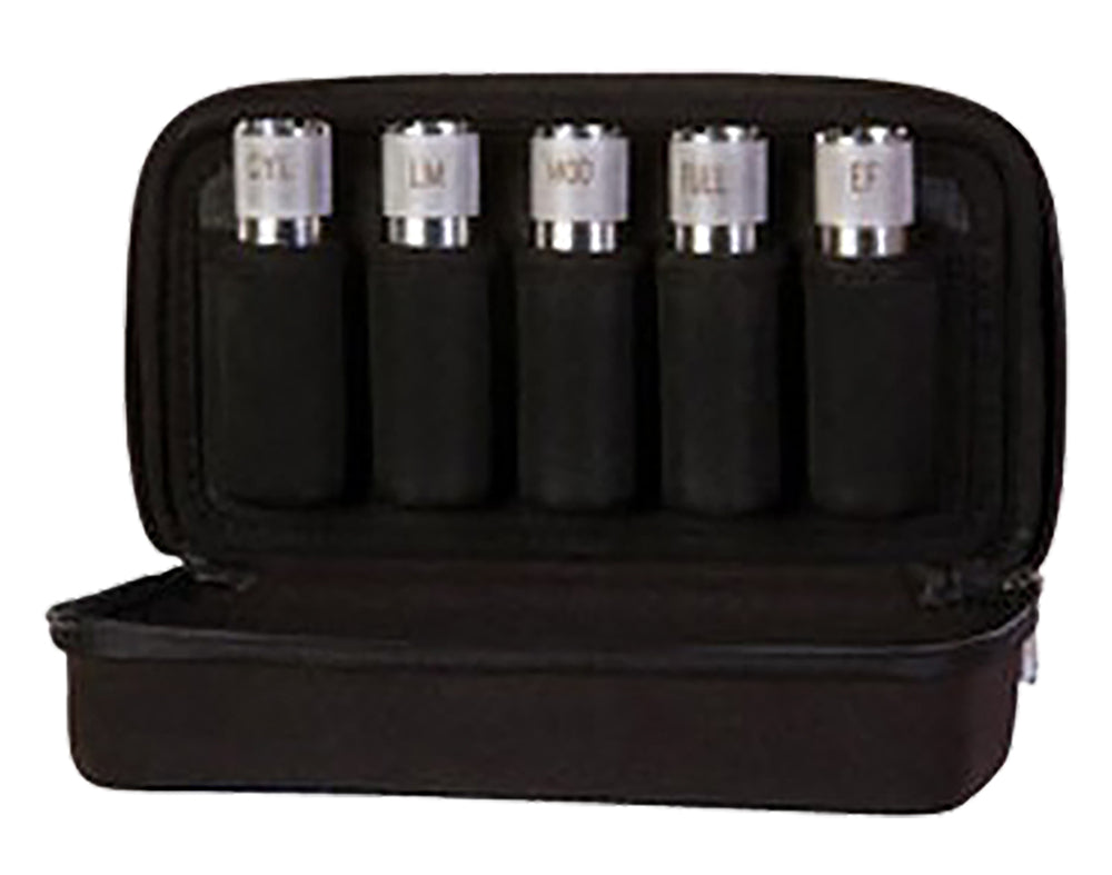 Carlson's 00400 Lightweight Protective Choke Tube Storage Case Black Nylon 5 Chokes