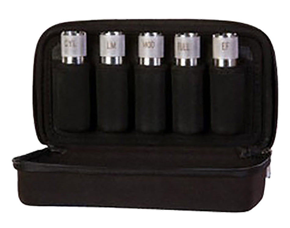 Carlson's 00400 Lightweight Protective Choke Tube Storage Case Black Nylon 5 Chokes