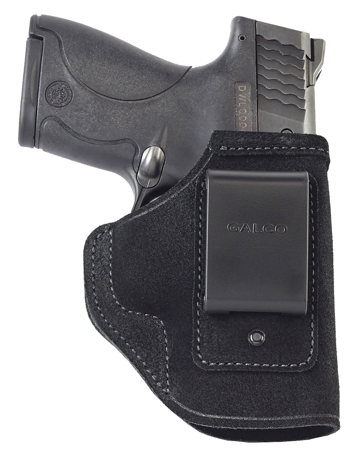 Galco STO266B Stow-N-Go Inside Waistband Black Leather Holster for 1911 4-4.25" Barrel, Right Hand