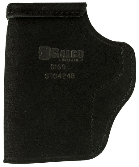 Galco STO424B Stow-N-Go Inside Waistband Black Leather Holster for 1911 3" Barrel, Right Hand
