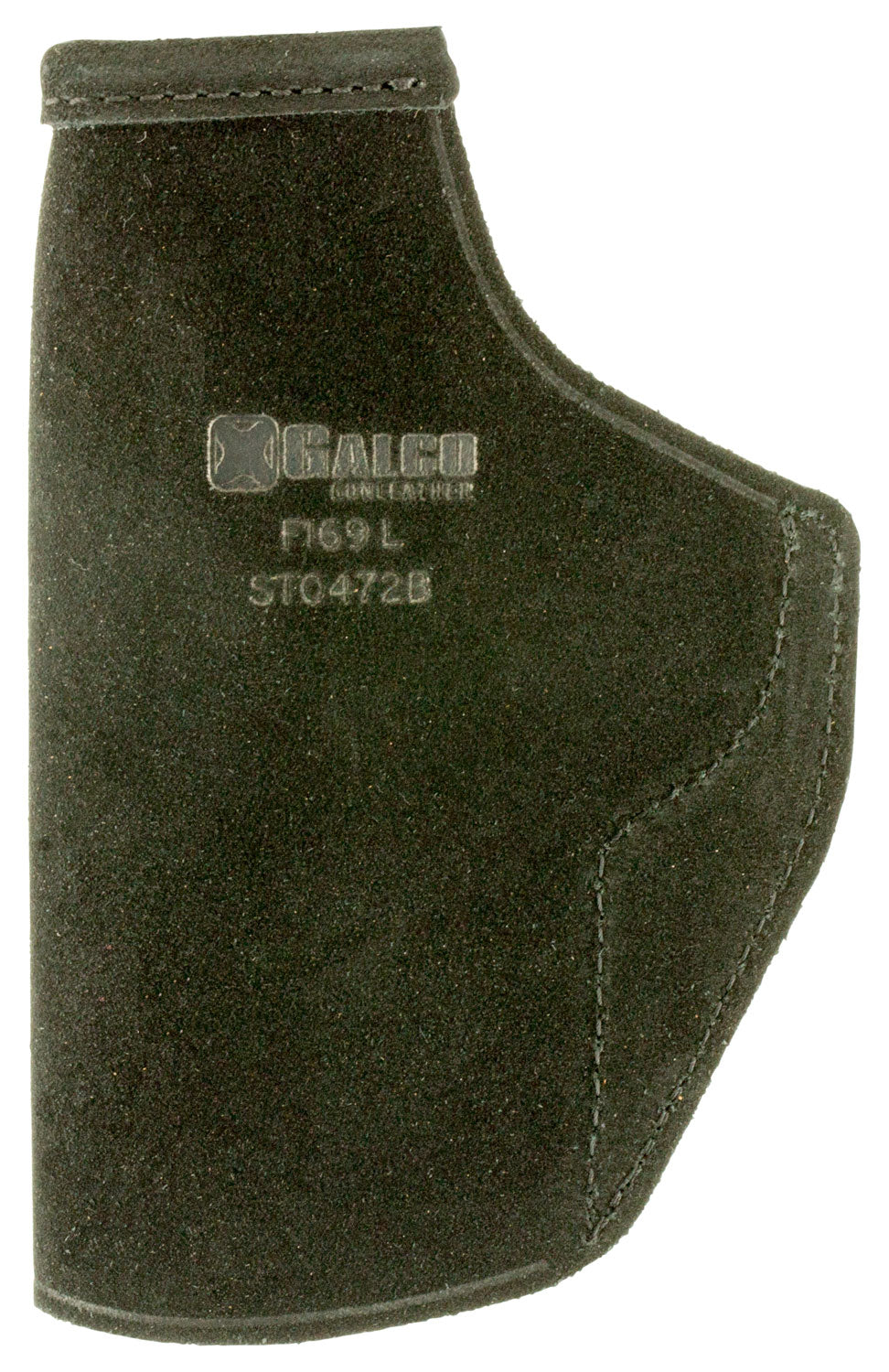 Galco STO472B Stow-N-Go IWB Black Leather Belt-Clip Holster for S&W M&P and M&P 2.0 Compact RH