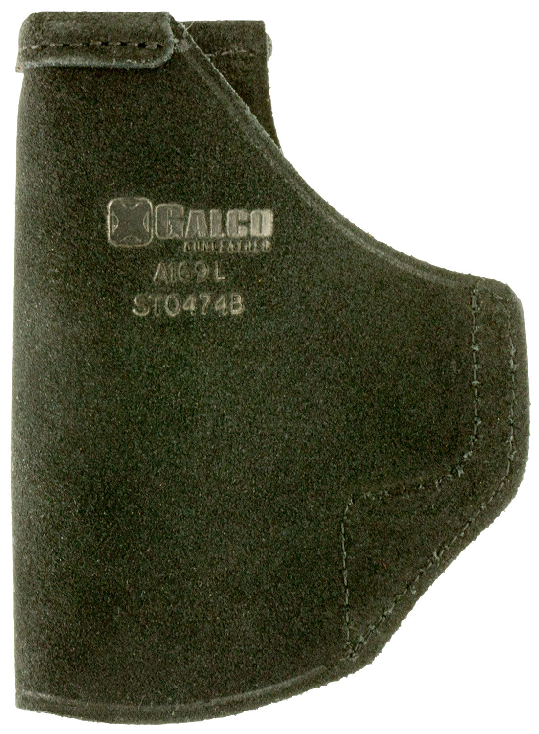 Galco STO474B Stow-N-Go IWB Black Leather Belt-Clip Holster S&W M&P 2.0 Subcompact / M&P Compact / Savage Stance RH
