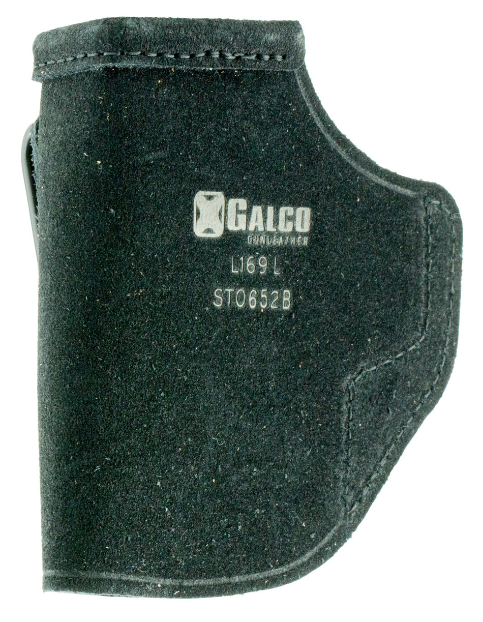 Galco STO652B Stow-N-Go IWB Black Leather Belt-Clip Holster for S&W M&P Shield 2.0 & Walther PPS Right Hand